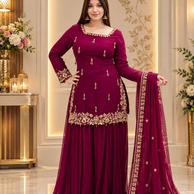 Royal-Maroon-Embroidery-Collection